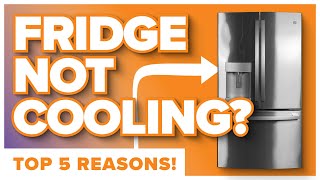 GE refrigerator not cooling? Check these 5 things first!