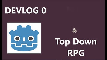 Making a TOP DOWN RPG in the Godot Engine - Devlog 0 - player movement