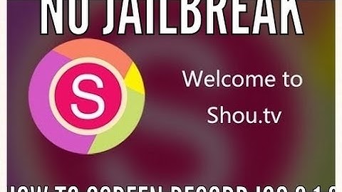 How To Get IOS 8.1.3 Screen Recorder *WORKING*