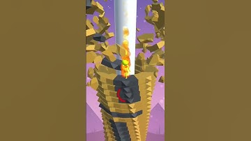 stack ball ghost gameplay ||Andriod/iso game #shorts #satisfying