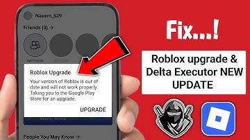 Roblox Upgrade Problem Fixed 🔧 | Delta Executor Not Working? New Update 2025