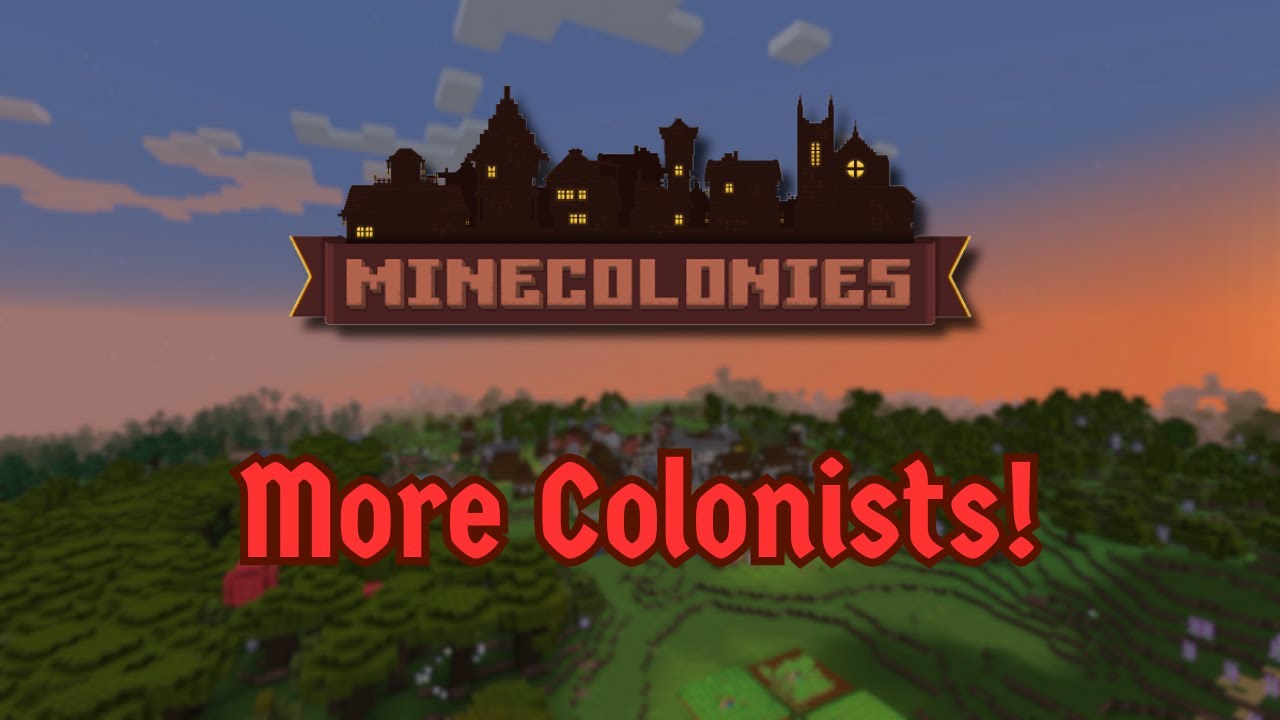 Increasing The Population – Minecolonies #10