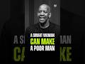 A Smart Woman Can Make A Poor Man - Denzel Washington #shorts #denzelwashington #motivation