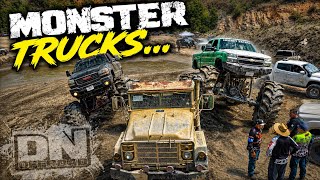 Playing with Monster Trucks in Azusa Canyon!