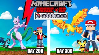 Survive 300 Days in Cobblemon (Catch Shiny Pokemon Only)