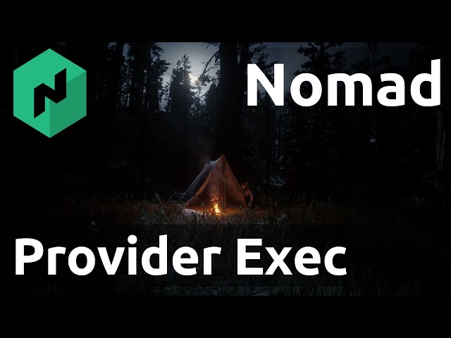 Nomad - 07. Provider Exec : déploiement d'un binaire Golang