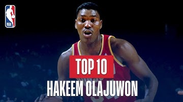 Top 10 Plays of Hakeem Olajuwon