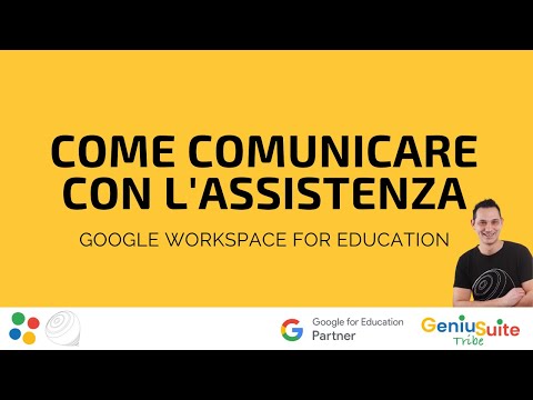 Come comunicare con l'assistenza su GeniuSuite