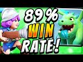 89% WIN RATE! EASY GRAVEYARD CONTROL DECK — Clash Royale