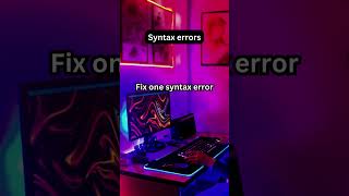 Syntax Error #coding