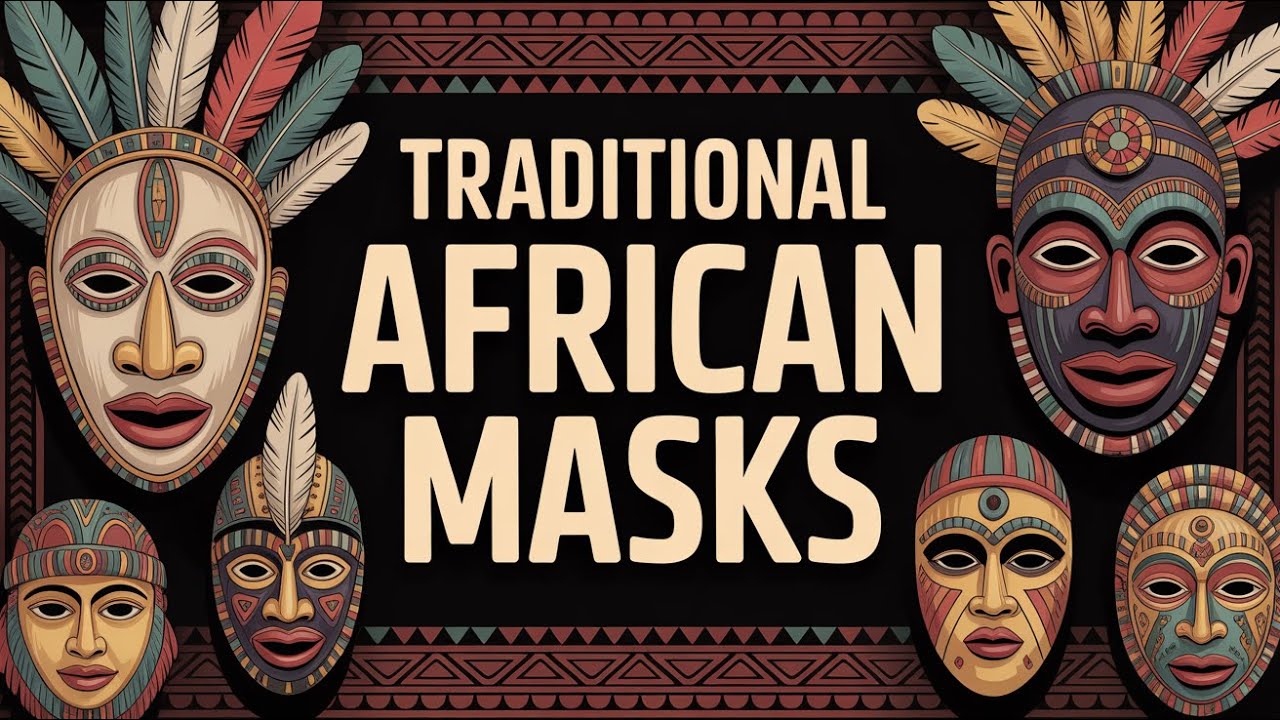 Traditional African Masks | African Tribal Masks and Their Hidden Meanings | Ancient African Masks