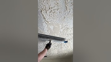 Mesmerizing Ceiling Transformation: Perfect Knockdown ASMR