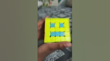 Geometry dash cube on a 5*5 rubik