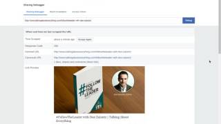 How to Hack Facebook so your OG meta data shows up correctly