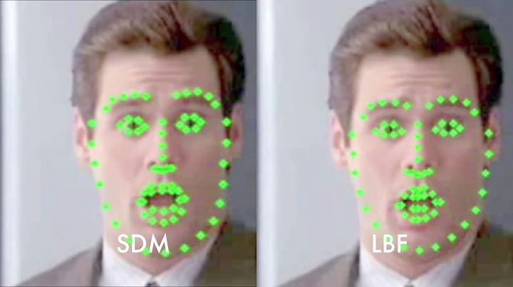 Face Alignment on challenging examples: SDM vs LBF