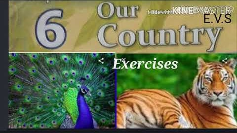 E.V.S-(class-2 )-ch-6 Our Country ( Exercises) Explanation Priti Kumari