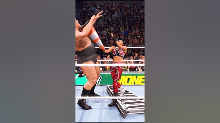 WWE 2k25 Intergender Match highlights #shortsfeed #2k25