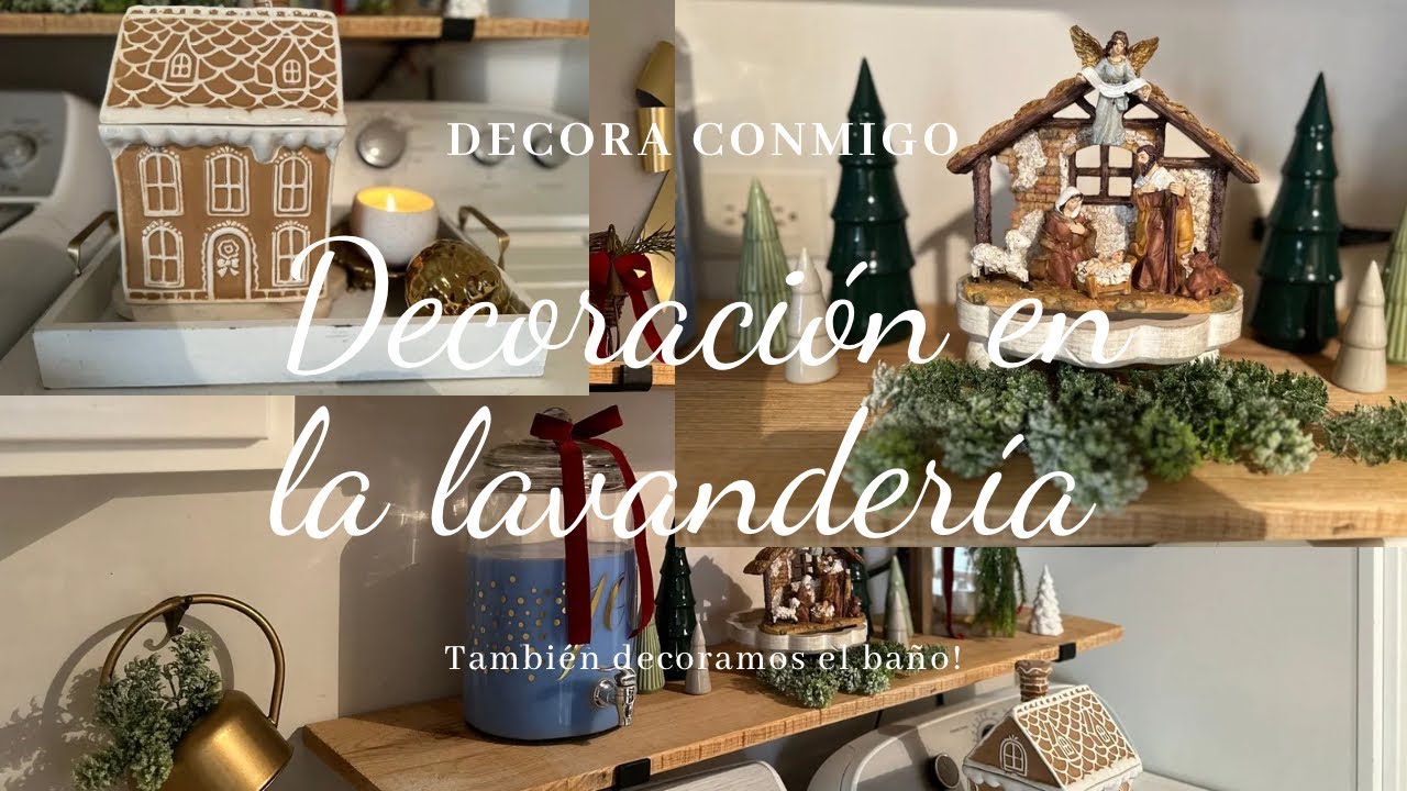 Decoración del baño y área de lavado