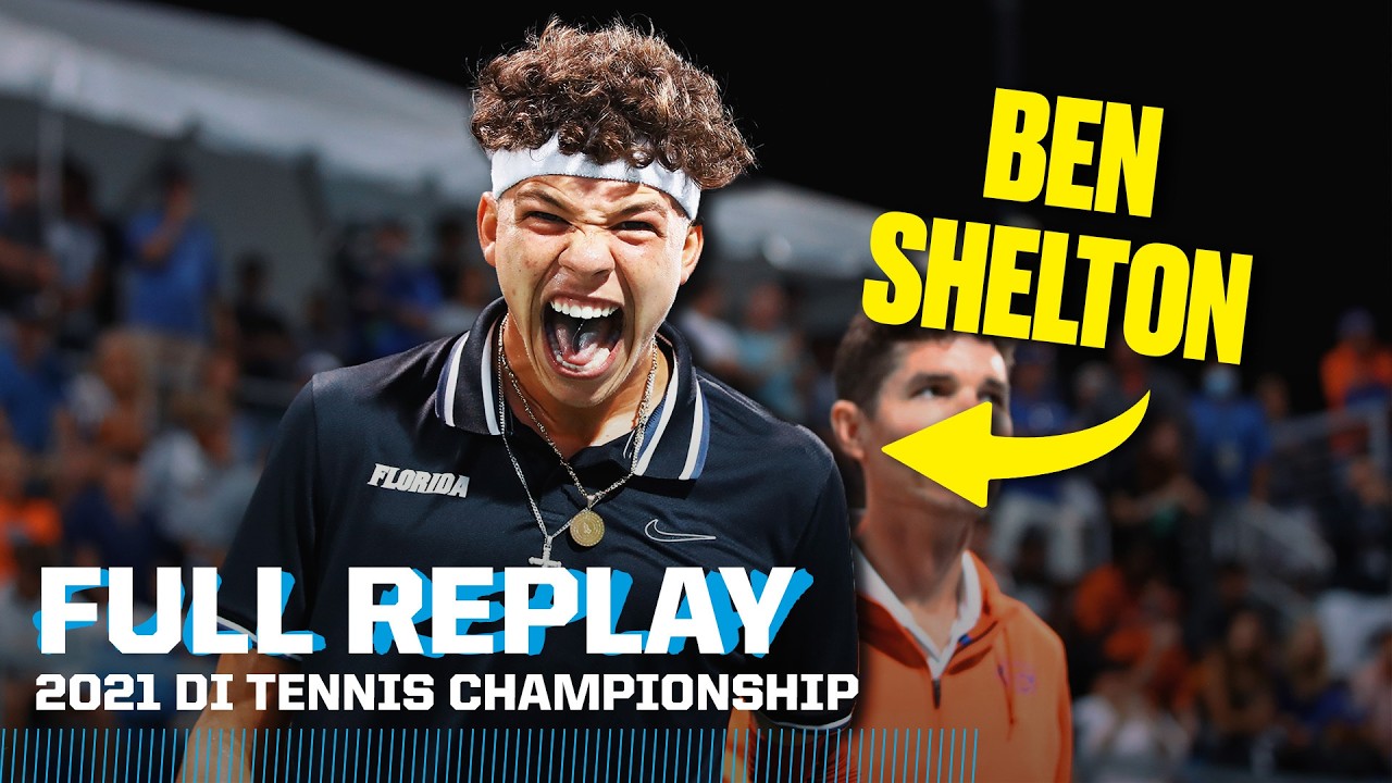 Ben Shelton clinches 2021 NCAA tennis title for Florida | FULL REPLAY