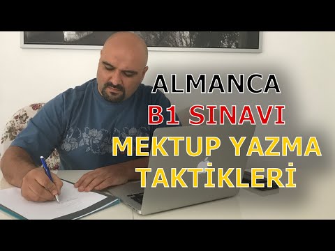 Almanca DTZ Mektup Yazma Taktikleri | Hacı Ahmet Altıner