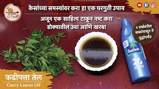 केस गळती, डोक्यातील कोंडा आणि केस वाढीसाठी उत्तम अस तेल | Hair Fall & Dandruff Oil by Ishika Mejwani