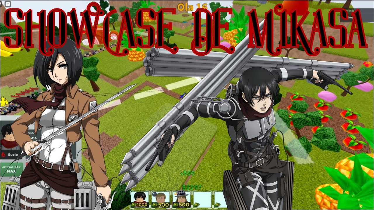 Akasa (TS) - Mikasa (Timeskip) Roblox: All Star Tower Defense