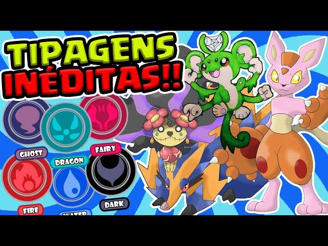 TIPOS POKÉMON QUE AINDA NÃO EXISTEM!! ( estreiam na Gen8?? ) 