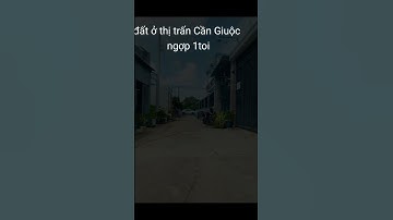 đất ở thị trấn Cần Giuộc giá 1ty 0373031814