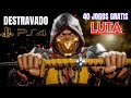 40 jogos de luta para PS4 GOLD HEN 9.00  (uma hora de pancadaria) gastei uma fortuna nesse jogos KKK