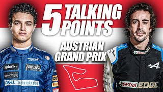 5 Talking Points: F1 2021 Austrian Grand Prix Review