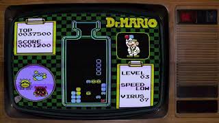 Dr. Mario (NES) - With TV Template & Special Effects