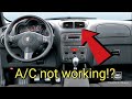 What to consider when the Air Conditioning stops working. All Makes and Models.