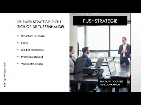 Video: Wat is het verschil tussen push- en pull-marketingstrategie?