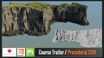 SideFX Houdini / Procedural Cliff -  Course Trailer