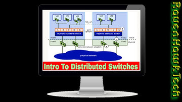 Vmware vCenter 6.7 tutorial Distributed Switches