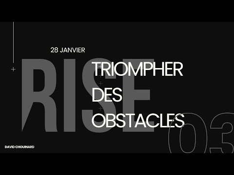 Triompher des obstacles