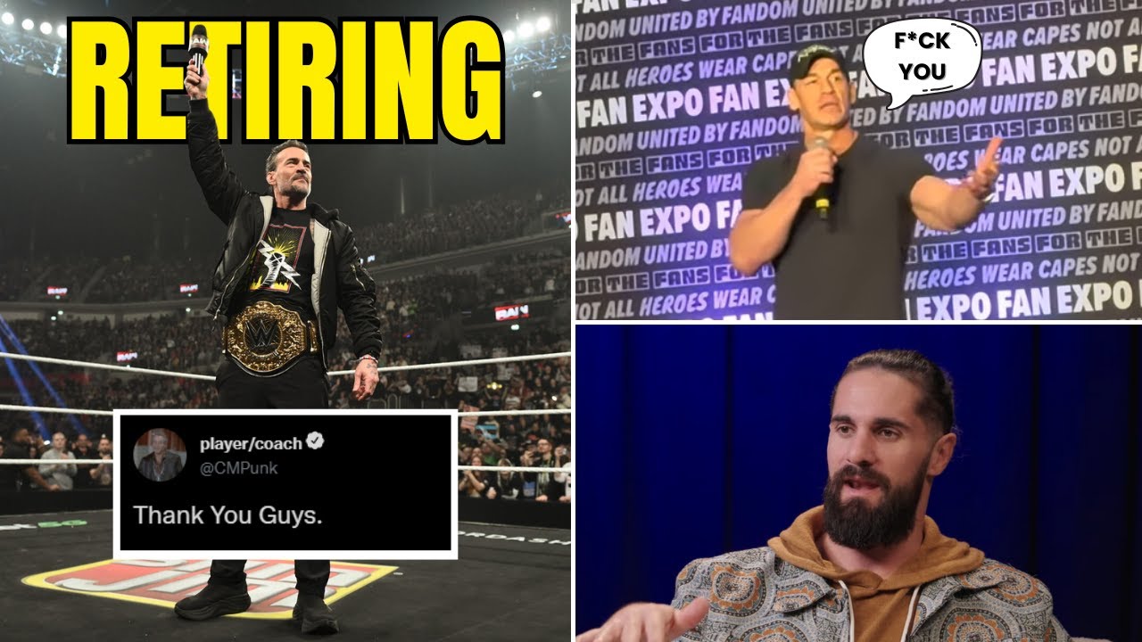 CM Punk RETIRING?! Seth Rollins Reveals NECK INJURY... HUGE STAR JOINS WWE... John Cena... WWE News