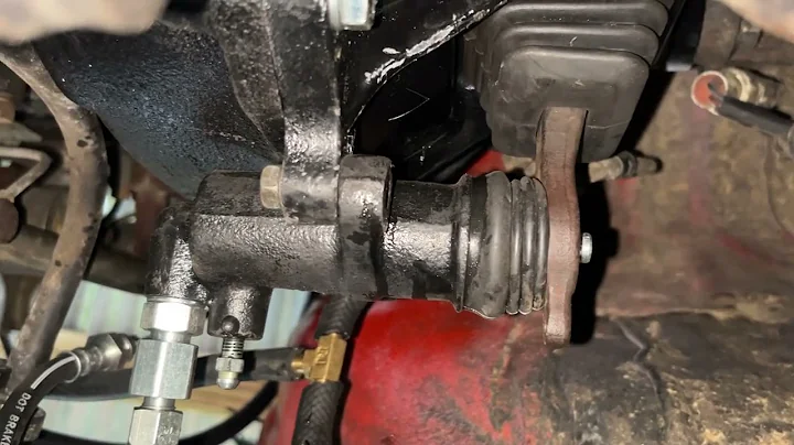 Clutch slave moving, but not enough Isuzu 4Bd1T