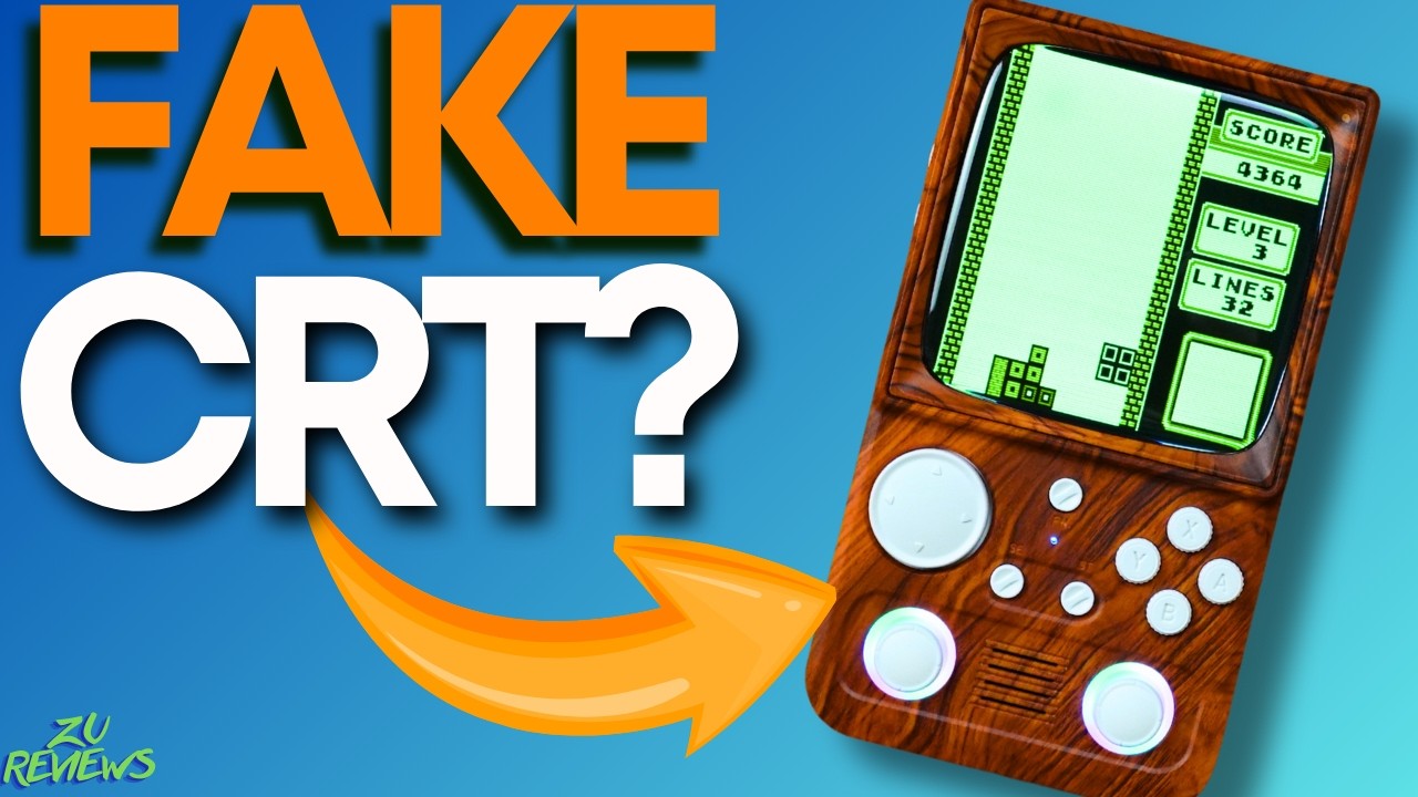 This Budget Handheld Feels Like a Tiny Arcade Cabinet! | R36T Max
