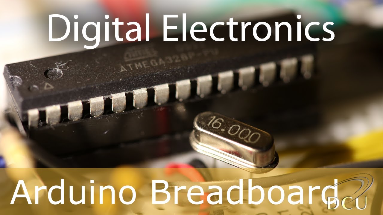 Arduino: Arduino on a Breadboard - YouTube