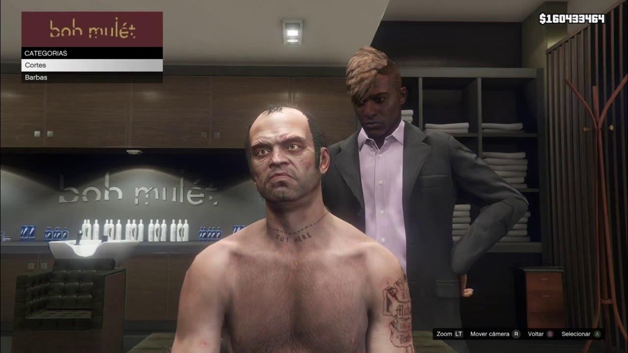 GTA V - Trevor resolve raspar a cabeça (EMOCIONANTE) - YouTube