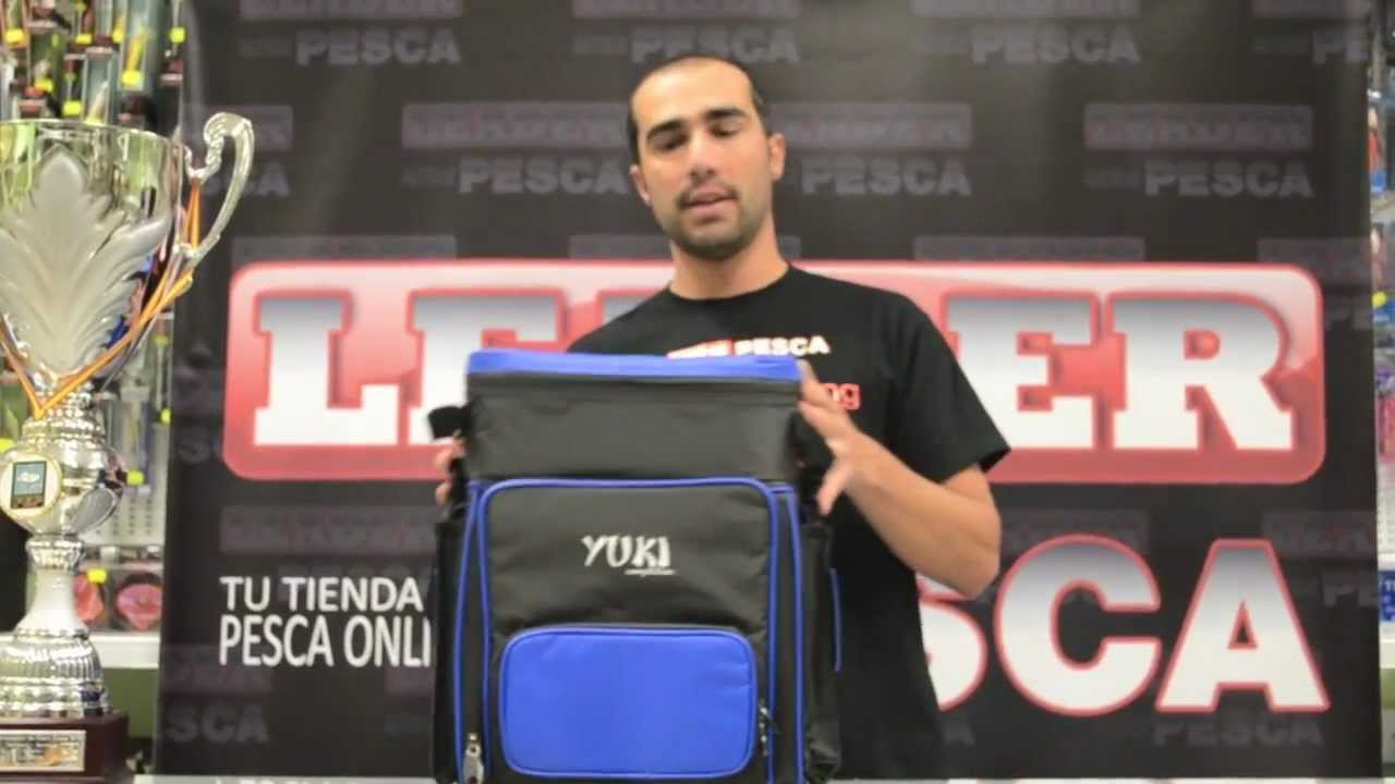 Mochila Yuki Costa. (LeaderPesca) - YouTube