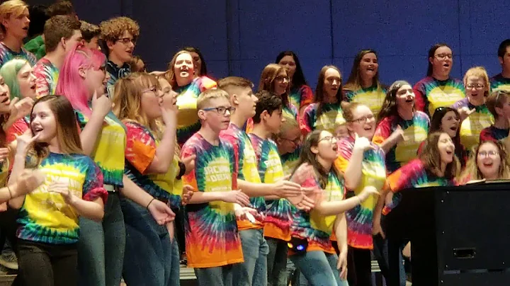 Marysville High School last choir performance of 2...