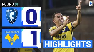 Empoli-Verona 0-1 | Bonazzoli Secures away win for Verona: Goals and Highlights | Serie A 2023/24