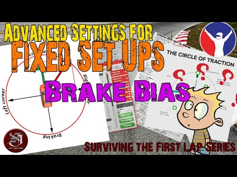 Iracing　ブレーキバランス調整　タイヤ　ラップタイム　in-carスイッチ Iracing ブレーキバランス調整 タイヤ ラップタイム in-car