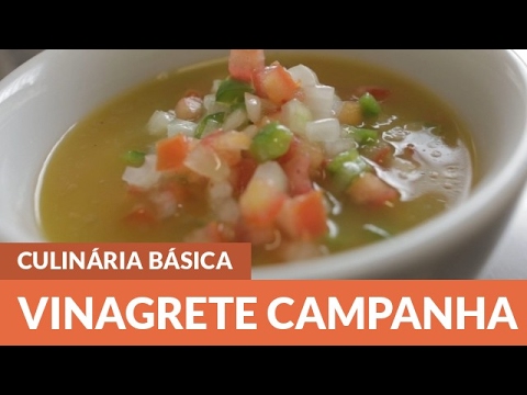 Como fazer Vinagrete (Molho Campanha)