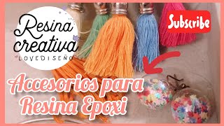 Accesorios para decorar piezas de Resina Epoxi - Te regalo una clase de mí curso online!