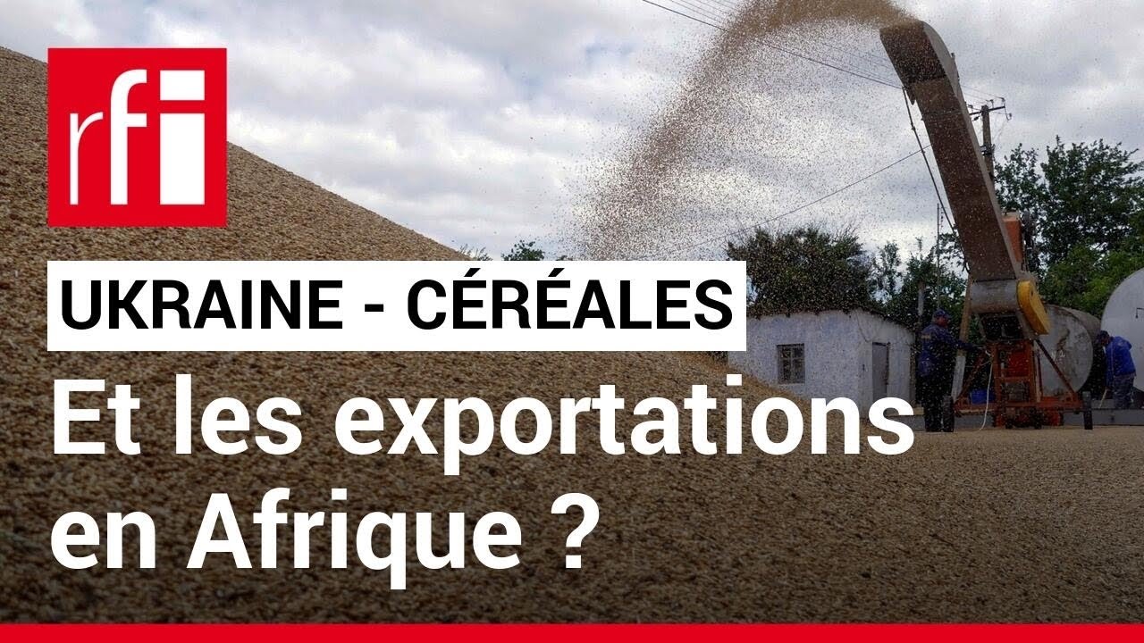 Ukraine les exportations de céréales reprennent • RFI YouTube