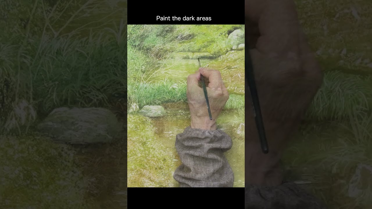 水彩画「せせらぎ」 0_5e89f0dc4d0e8758ef00a09c90f4