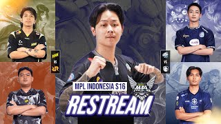 RESTREAM MPL ID TLID VS EVOS